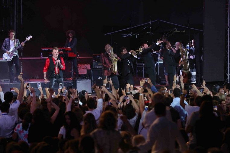 Johnny Hallyday at Jounieh Festival